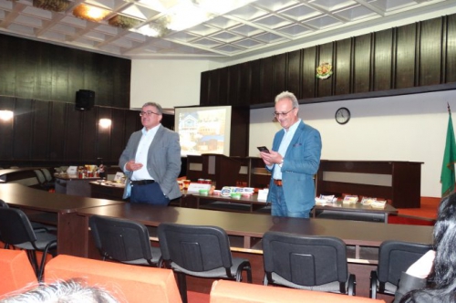 Проведе се работна среща между представители от община Тунджа и Община Първомай
