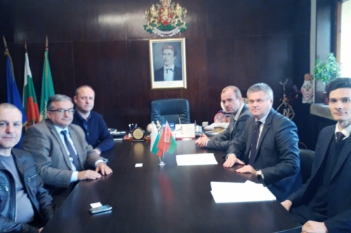 Посланикът на Република  Беларус на посещение в Община Първомай