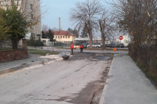 Ремонтни дейности на улици в централна градска част