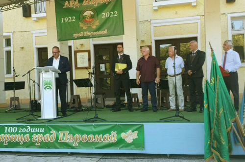 Кметът Николай Митков поздрави ЛРД ,,Марица” по случай 100-годишния юбилей