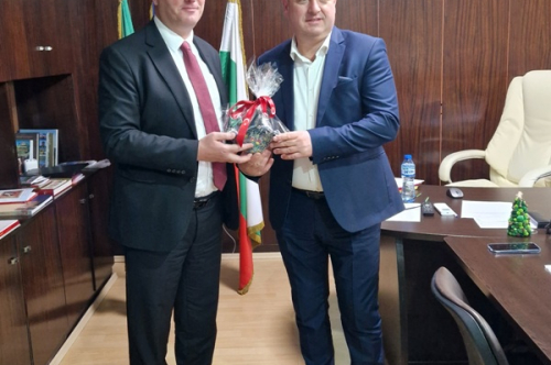 Кметът на общината Николай Митков се срещна с генералния консул на Р Турция в Пловдив