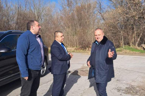 Кметът Николай Митков и управителят  на АПИ се срещнаха по повод състоянието на моста над река Марица