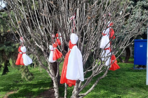 С красива  украса и празнично настроение посрещаме Баба Марта