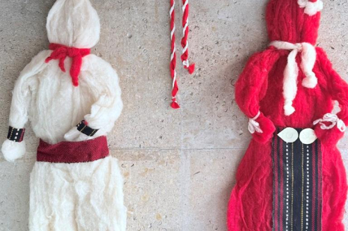 С красива  украса и празнично настроение посрещаме Баба Марта