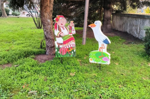 С красива  украса и празнично настроение посрещаме Баба Марта