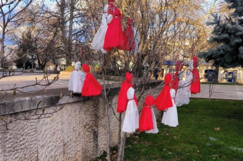 С красива  украса и празнично настроение посрещаме Баба Марта