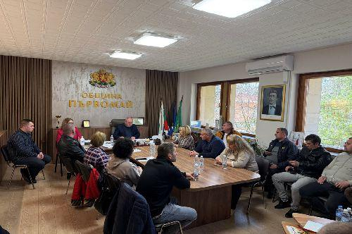 КМЕТЪТ НА ОБЩИНАТА  СЪБРА НА РАБОТНА СРЕЩА КМЕТОВЕТЕ НА НАСЕЛЕНИТЕ МЕСТА 