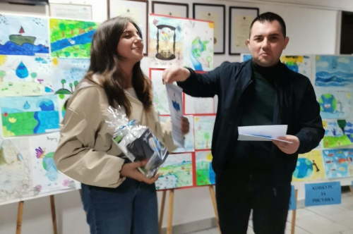 Награждаване на участниците в конкурса на тема „Водата е живот“