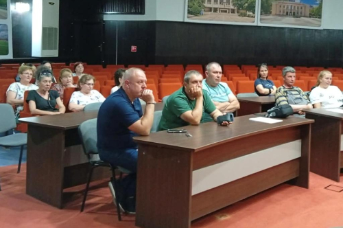 Среща с превантивен характер във връзка с пожароопасния сезон се проведе днес