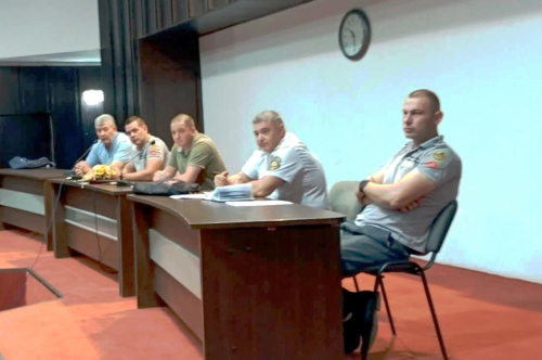 Среща с превантивен характер във връзка с пожароопасния сезон се проведе днес